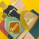 'Cheers, Happy Birthday' Cocktails Birthday Card - SpectrumStore SG