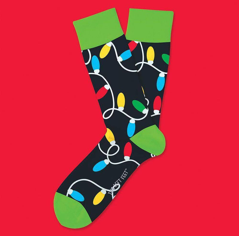 Christmas Socks: Lotsa Lights - SpectrumStore SG