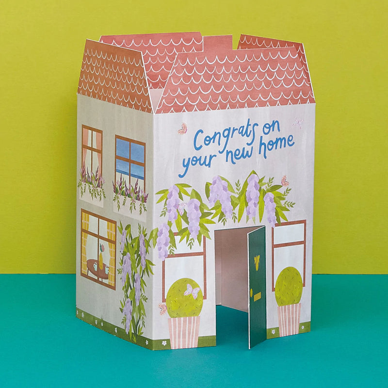 'Congrats On Your New Home' 3D Fold Out Card - SpectrumStore SG