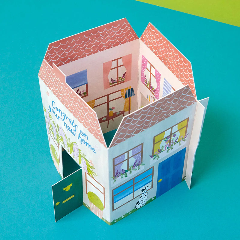 'Congrats On Your New Home' 3D Fold Out Card - SpectrumStore SG