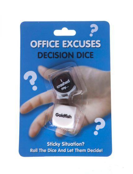 Decision Dice: Office Excuses - SpectrumStore SG