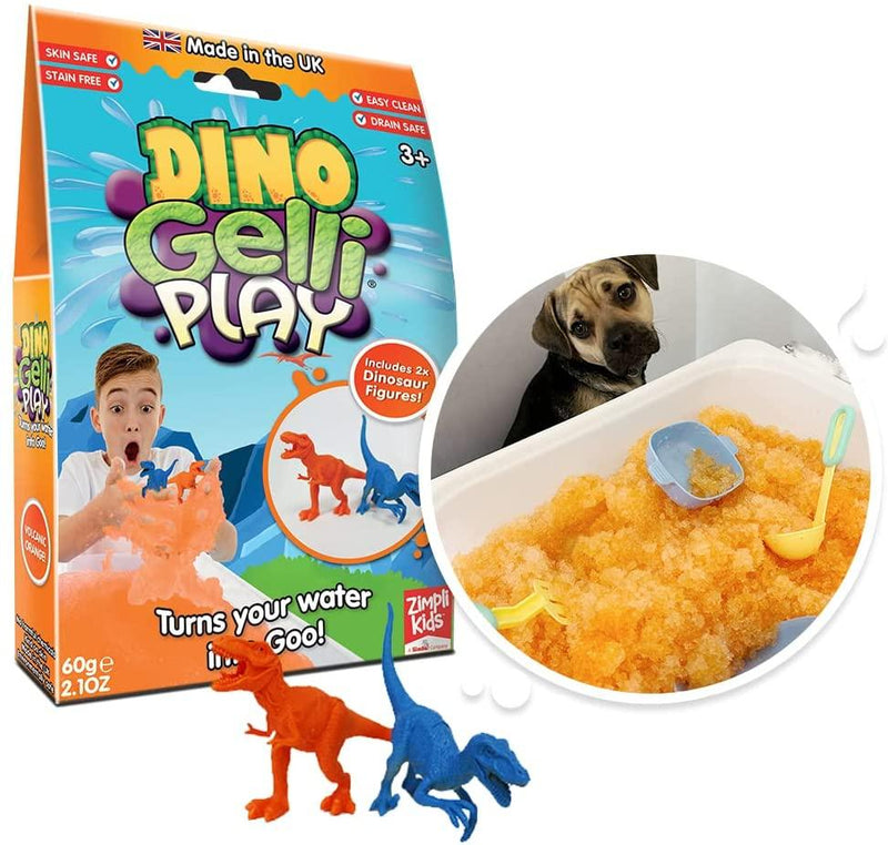 Dino Slime Play 60g - Volcanic Orange - SpectrumStore SG