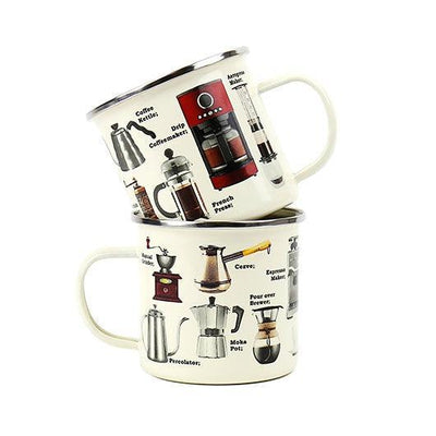 Enamel Mug: Coffee - SpectrumStore SG