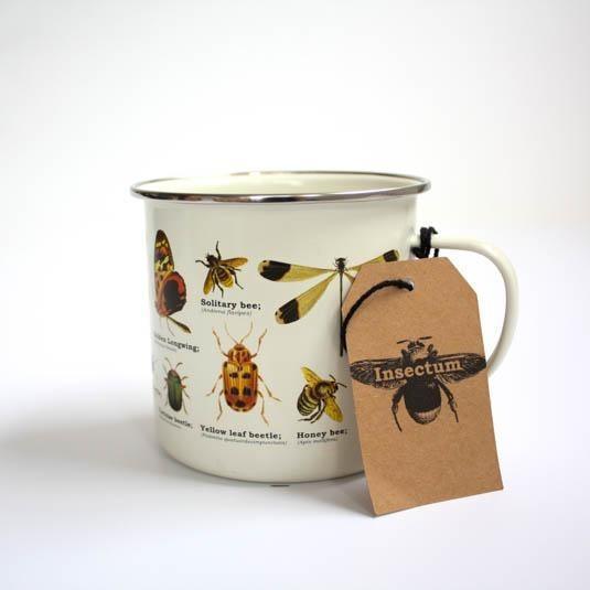 Enamel Mug: Insects - SpectrumStore SG