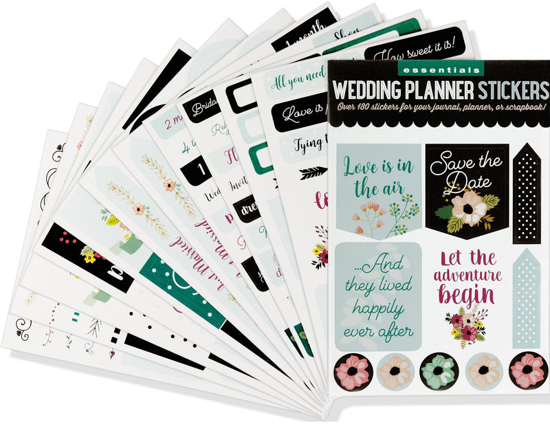 Essentials Planner Stickers - Wedding - SpectrumStore SG