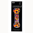 Expandable Collapsible Dog bowls (Set Of 2) - Kadinsky Circles - SpectrumStore SG