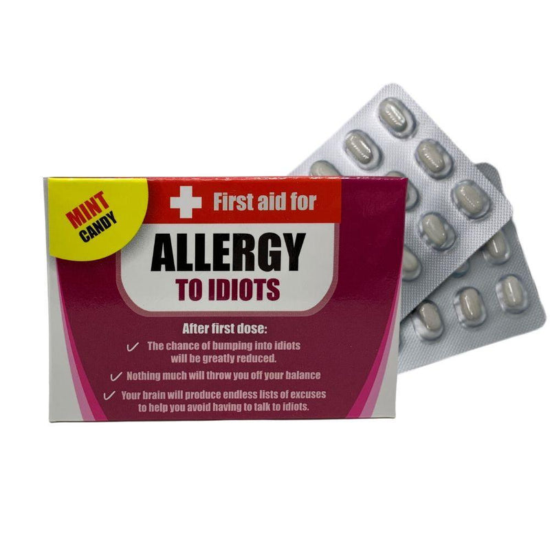 First Aid Mints For Allergy To Idiots - SpectrumStore SG