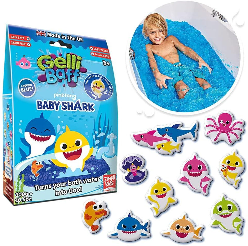 Gelli Baff 300g - Baby Shark Blue - SpectrumStore SG
