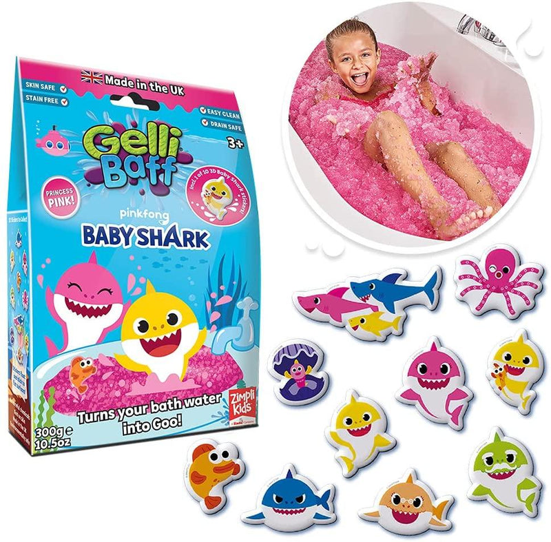 Gelli Baff 300g - Baby Shark Pink - SpectrumStore SG