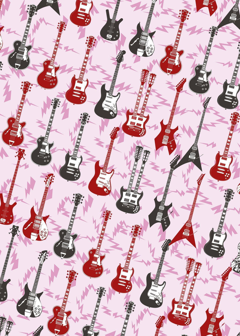 Gift Wrap & Creative Papers: Rock Music - SpectrumStore SG