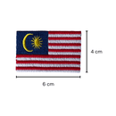 Iron On Flags: Malaysia - SpectrumStore SG