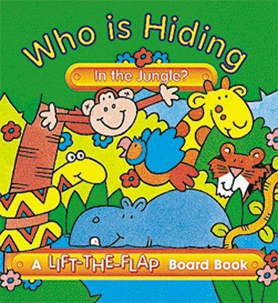 Mini Lift-the-Flap Books - Who is Hiding in the Jungle? - SpectrumStore SG