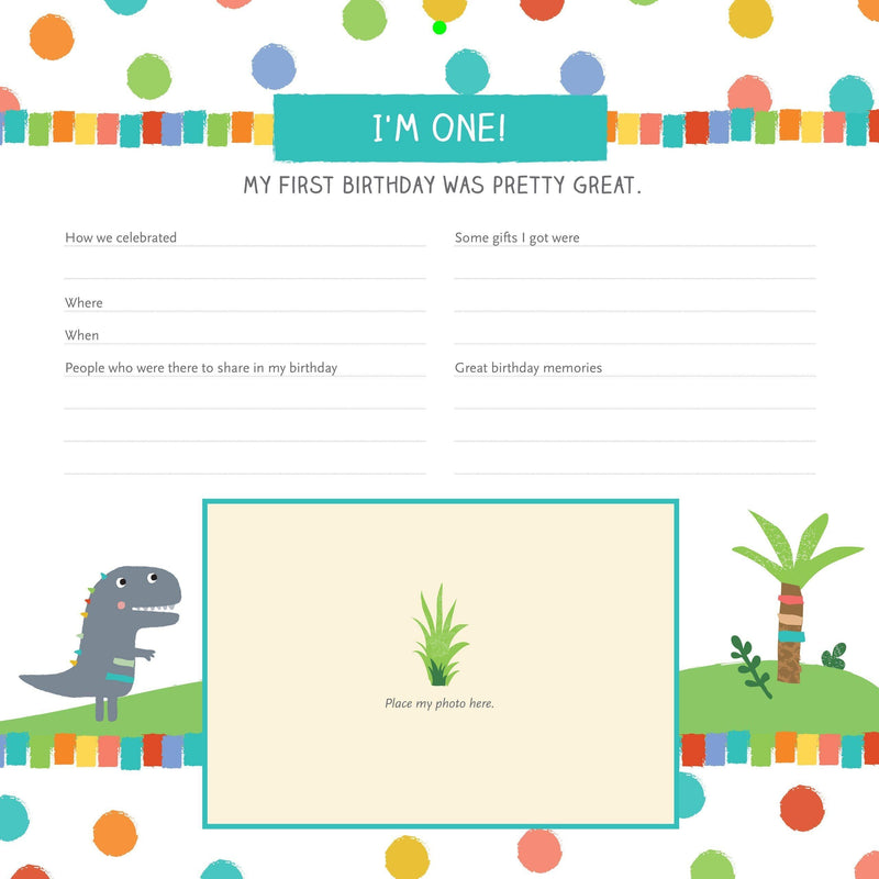 My Life as a Baby A First-Year Calendar - Dinosaurs - SpectrumStore SG