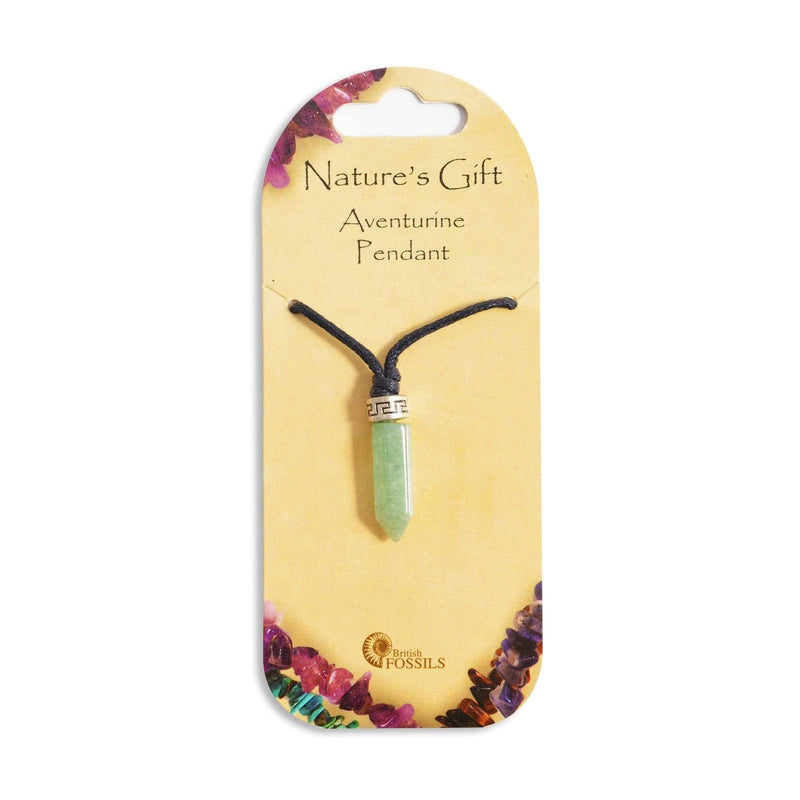 Nature's Gift Point Necklace - Aventurine - SpectrumStore SG