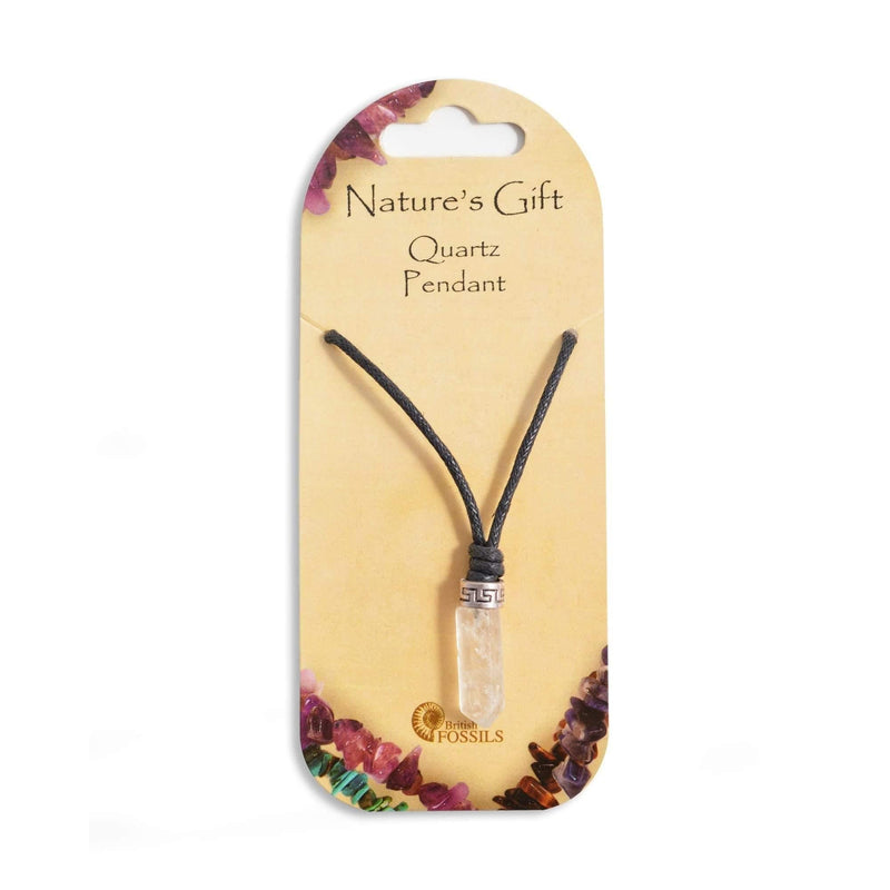 Nature's Gift Point Necklace - Quartz - SpectrumStore SG