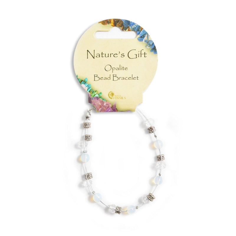 Nature's Gift Wire Bracelet - Opalite - SpectrumStore SG