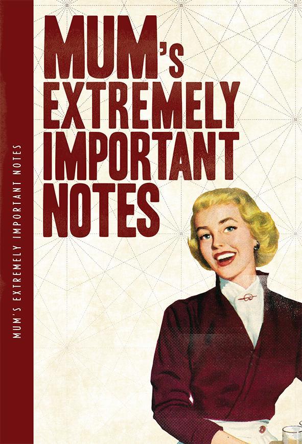 Notes 'N' Quotes Notebook: Mums Extremely Important Notes - SpectrumStore SG