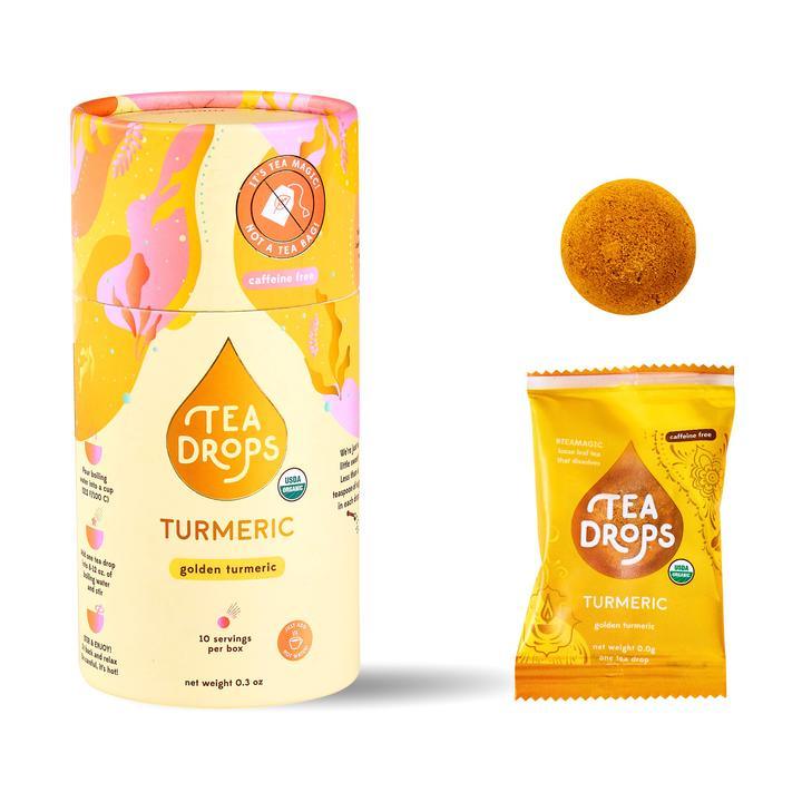 Organic Dissolvable Tea Drops Turmeric Tea Spectrum Store Family