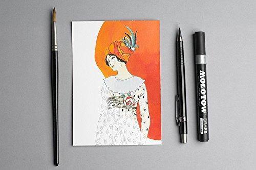 Postcard Colouring Book: Art Deco Fashion - SpectrumStore SG