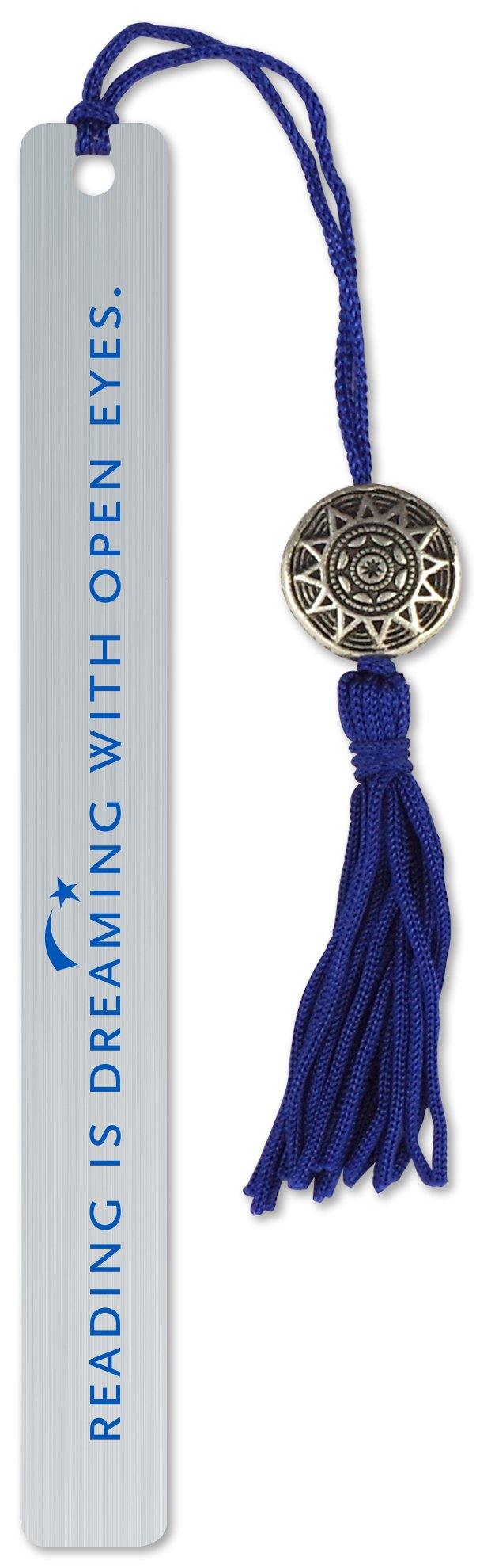 Reading is Dreaming with Open Eyes Metal Bookmark - SpectrumStore SG