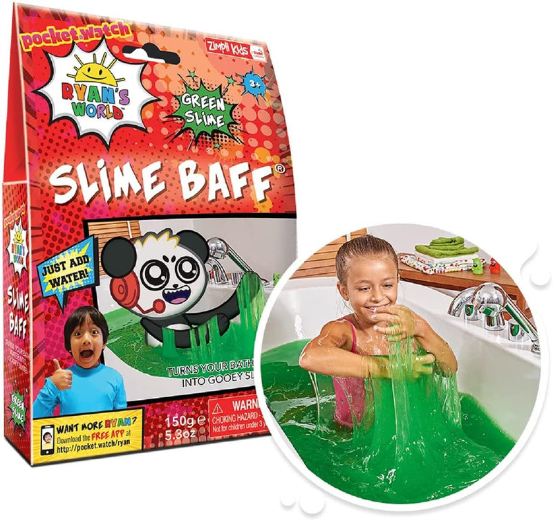 Ryan's World Slime Baff 150g - Green - SpectrumStore SG