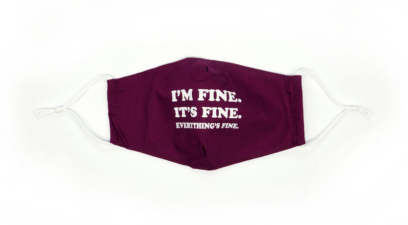 Say What?! Protective Mask: I'm Fine - SpectrumStore SG