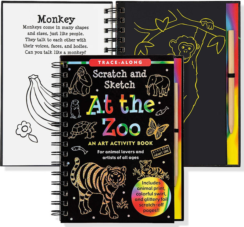 Scratch & Sketch - At The Zoo - SpectrumStore SG