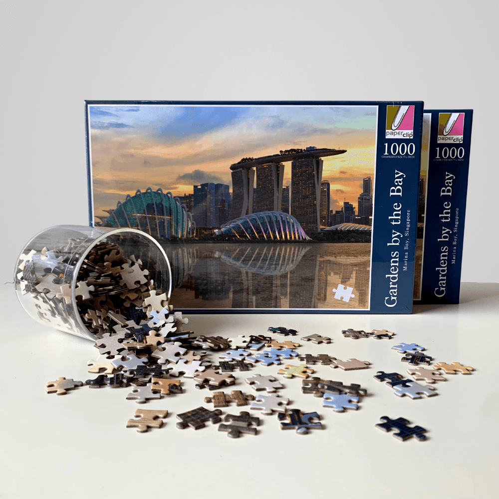 Puzzle Swanage Bay 1000 Pezzi - Opera Di Wendy Brown - Paesaggio Costiero Inglese