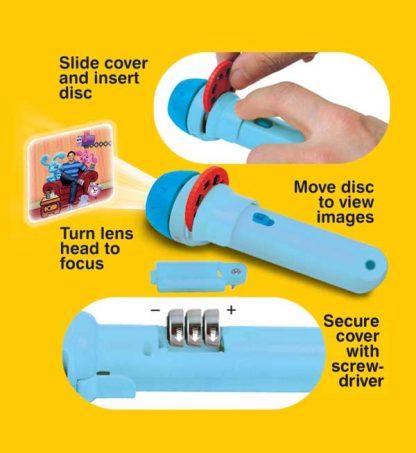 Torch & Projector: Blue's Clues & You! - SpectrumStore SG