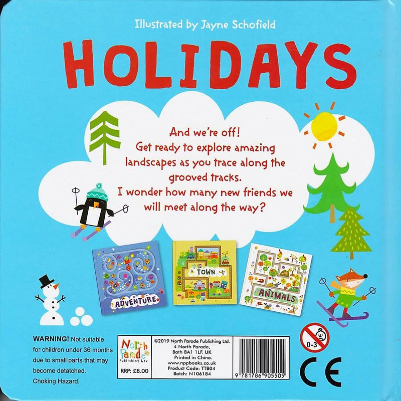 Trace and Track Book - Holidays - SpectrumStore SG