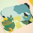 Treasures: 3D fold-out Elephant Birthday Card - SpectrumStore SG