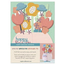 Treasures: 3D fold-out Happy Birthday Card - Vase of Flowers - SpectrumStore SG