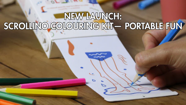 New Launch: Scrollino Colouring Kit — Portable Fun