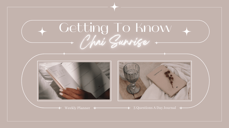 Getting To Know The Brand: Chai Sunrise - SpectrumStore SG