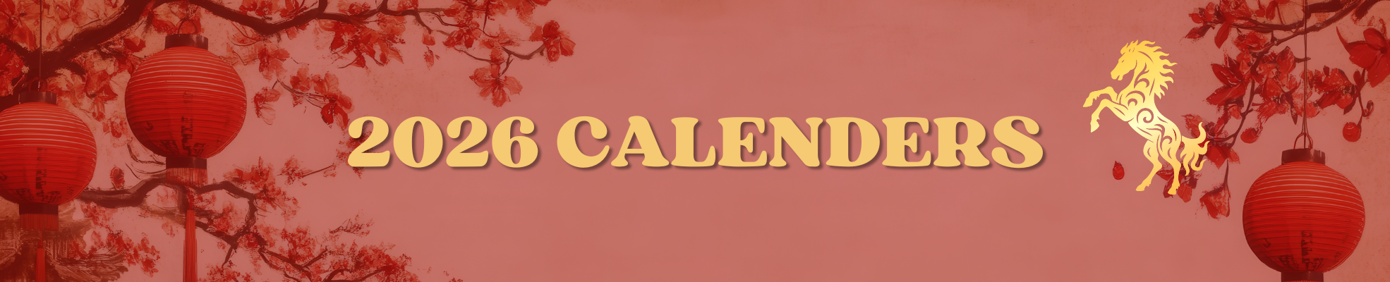 Chinese New Year: 2026 Calendars | Spectrum Store: Family Lifestyle Store