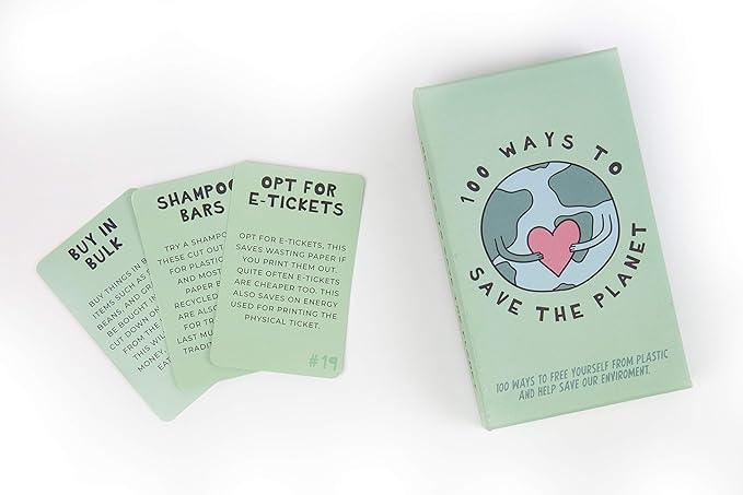 100 Ways To Save The Planet Cards