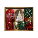 15 Pieces Christmas Tag & Ribbon Set - Trad