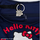 Medium Nylon Crescent Bag - Embroidered Hello Kitty & Teddy