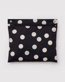Cloud Carry-on - Black and Cream Polka Dot