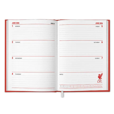 2026 Calendar & Diary Musical Gift Box - Liverpool FC (Pre-Order Arrives End Nov)