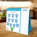 2026 Desk Easel Calendar - Manchester City FC (Pre-Order Arrives End Nov)