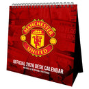 2026 Desk Easel Calendar - Manchester United FC (Pre-Order Arrives End Nov)