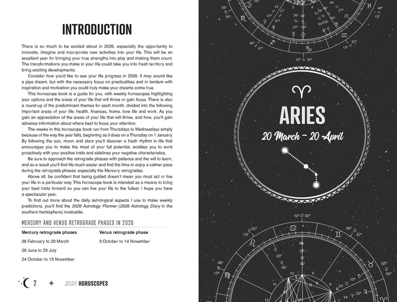 2026 Horoscopes Annual Calendar