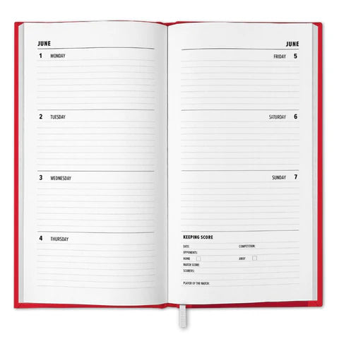 2026 Slim Diary - Arsenal FC (Pre-Order Arrives End Nov)