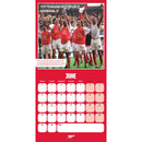 2026 Square Calendar - Arsenal FC Legends (Pre-Order Arrives End Nov)