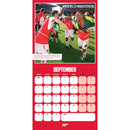 2026 Square Calendar - Arsenal FC Legends (Pre-Order Arrives End Nov)