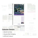 2026 Square Wall Calendar - RHS Royal Horticultural Society (Pre-Order Arrives End Nov)