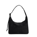 Mini Nylon Shoulder Bag - Black