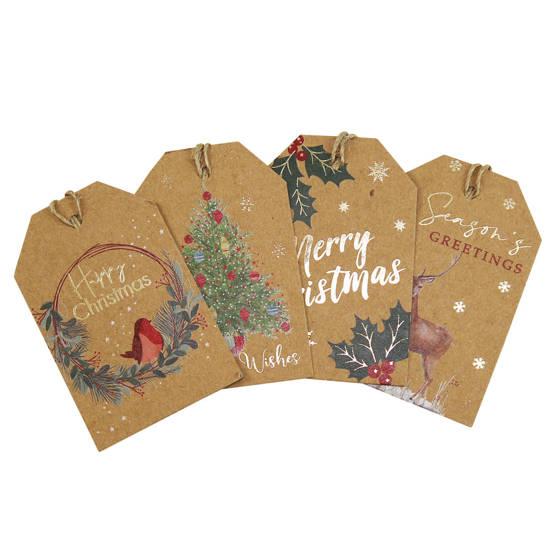 20 Pieces Kraft Gift Tags