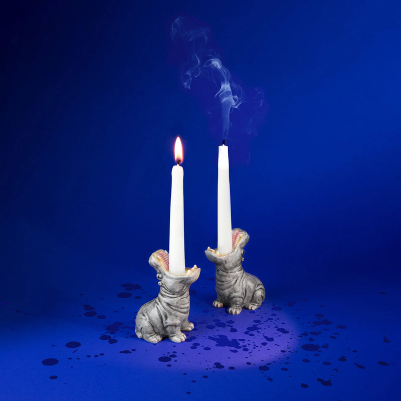 Hungry Hippos - Candleholder
